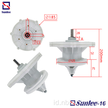 Gearbox mesin cuci 30mm poros persegi